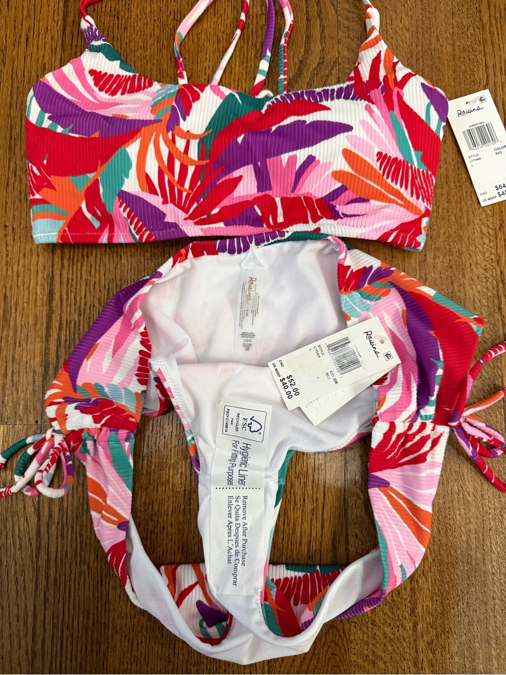 NWT Raisins Bikini - Picture 4 of 4